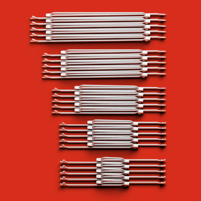 くさび式足場模型　CATASTA-B　先行手すり　5本セット