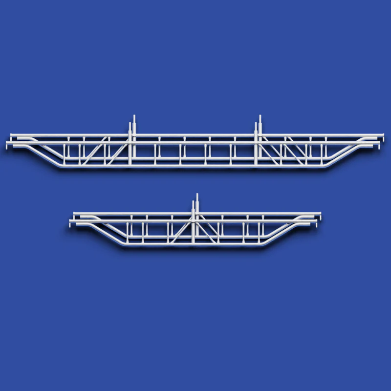 くさび式足場模型　CATASTA-A　梁枠　トラス　2基セット