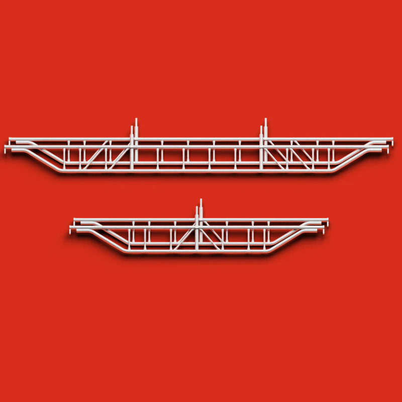 くさび式足場模型　CATASTA-B　梁枠　トラス　2基セット