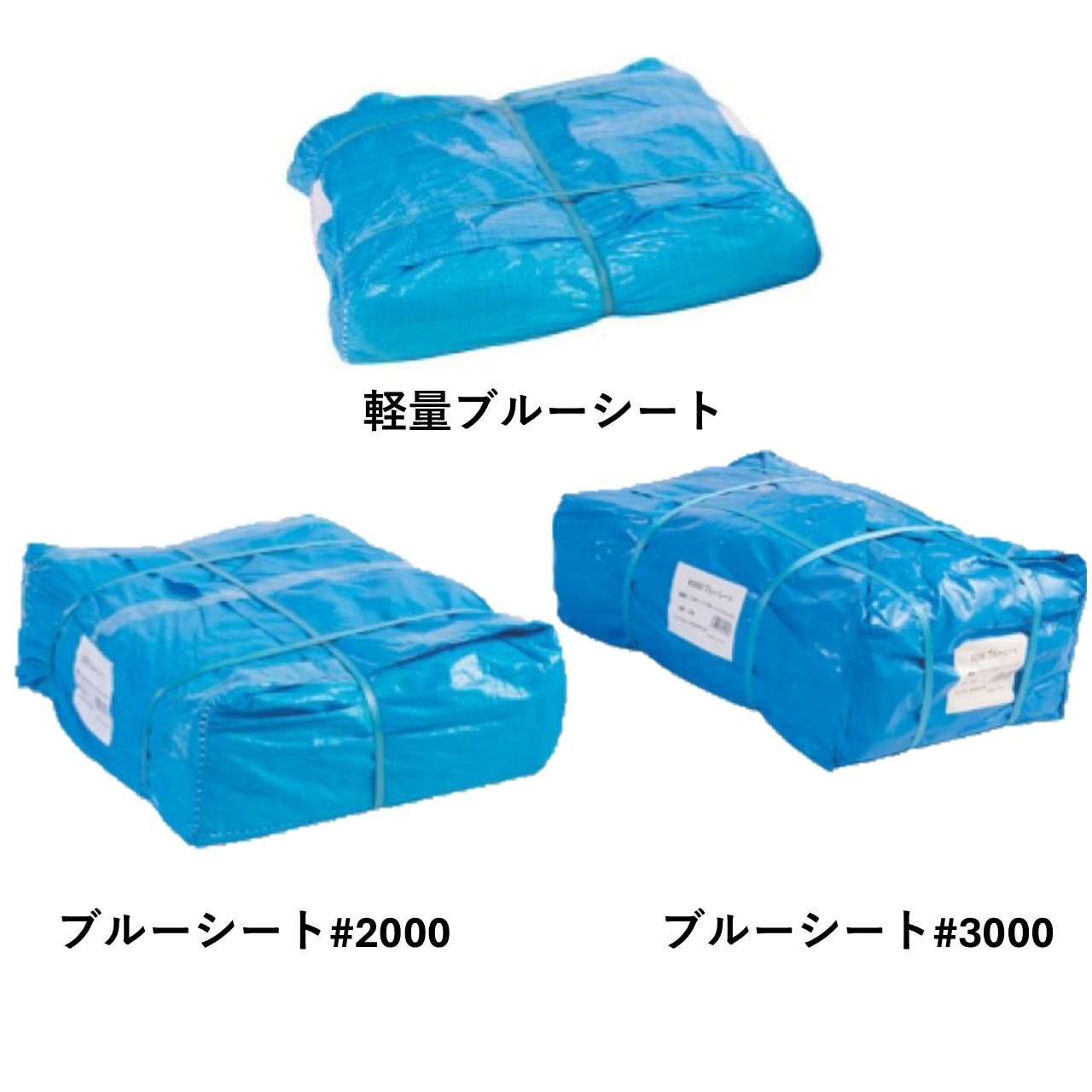ブルーシート　3.6m×3.6m　10枚入り