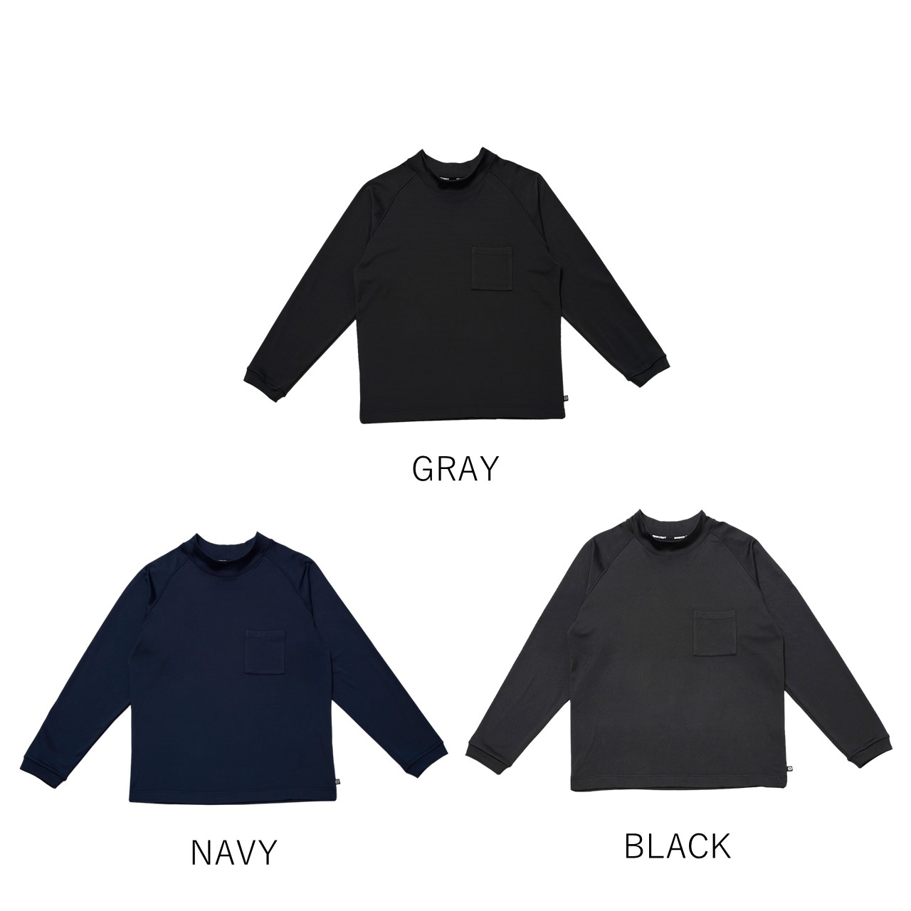 モックネックホットロンT