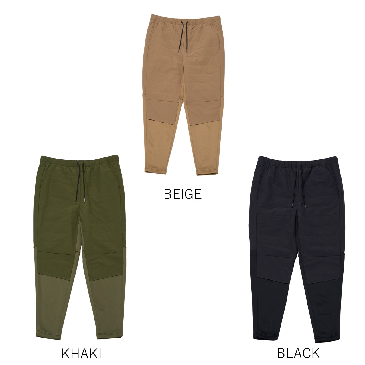 キルティングパンツ