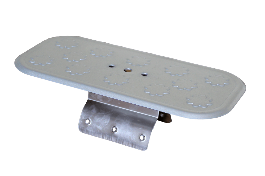 溝蓋キャップS型　鉄製　ワンタッチ取付 取付穴幅22mm~45mm