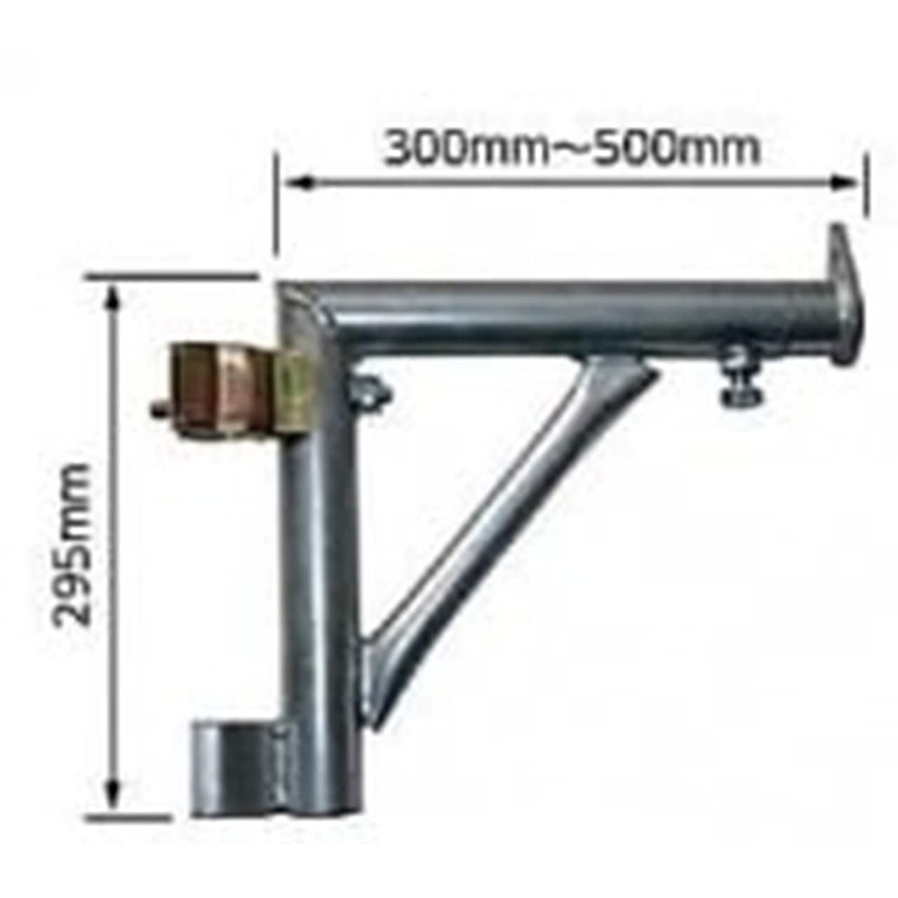 NK伸縮ブラケット　500型　伸縮幅300mm～500mm　3.6kg