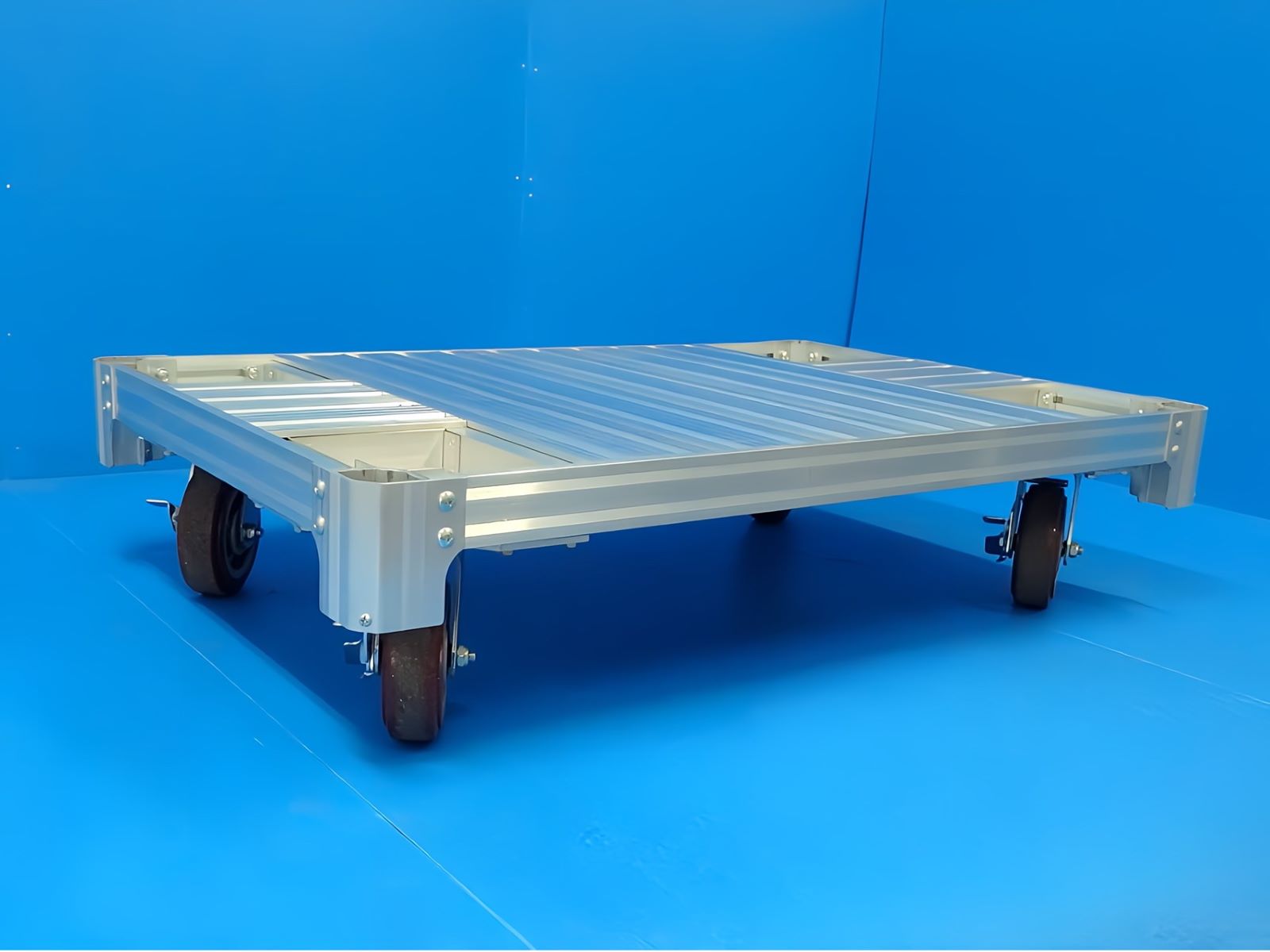 【現品のみ】アルミ台車　4輪　1145mm×735mm×258mm