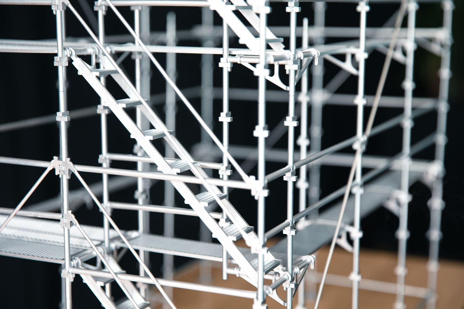 【送料無料】くさび式足場模型 CATASTA-A スタートセット 足場職人の新人研修に最適