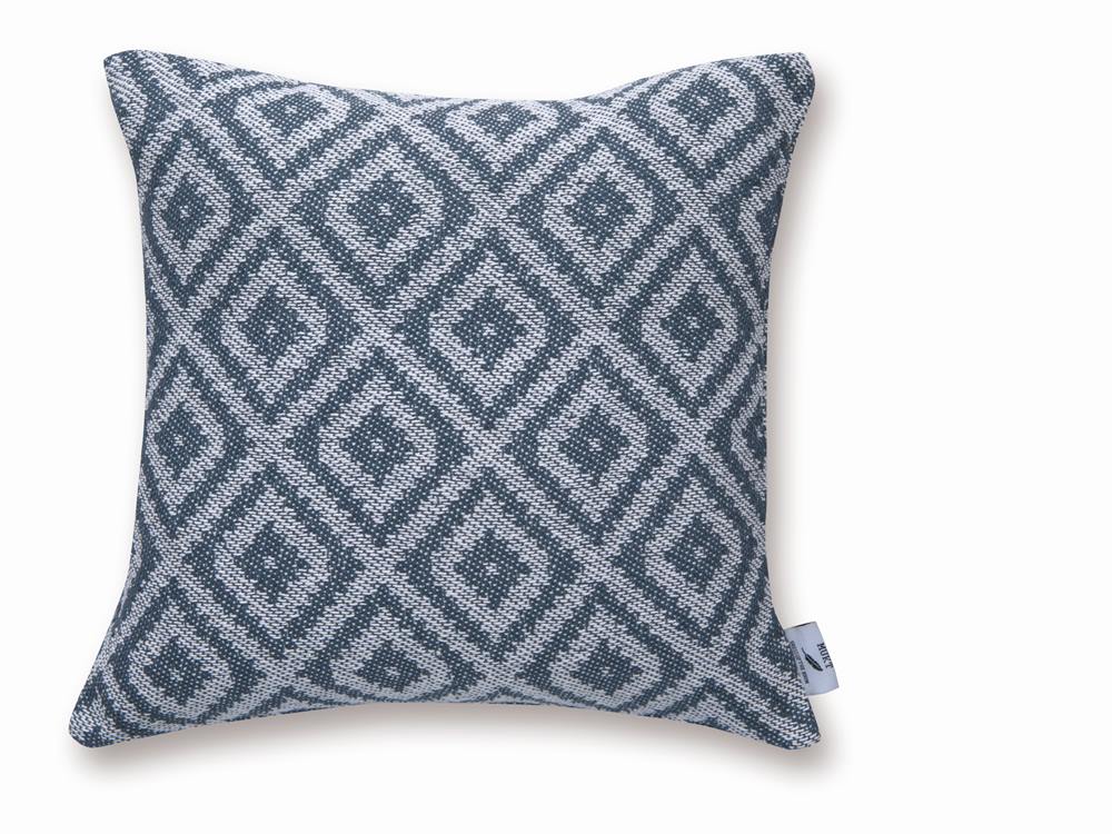 【POSH LIVING/ポッシュリビング】MUKT クッションカバー インディゴ モザイク|ITEM - LIVING|ITEM - ALL