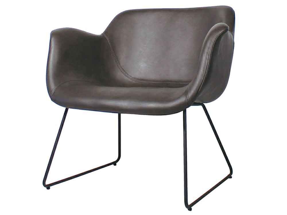 アデペシュパニッシュチェアダークブラウン