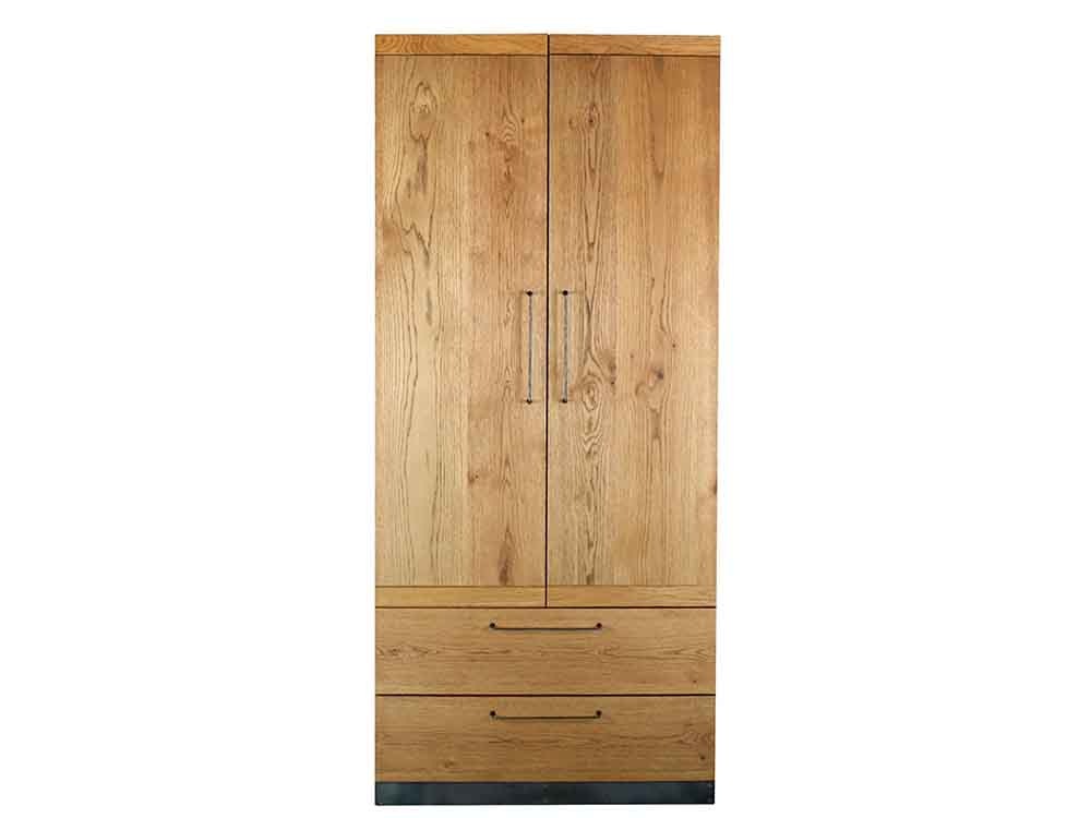 【adepeche/アデペシュ】cadeal ワードローブ 2ドア ウィズ ドロワー ハンガー