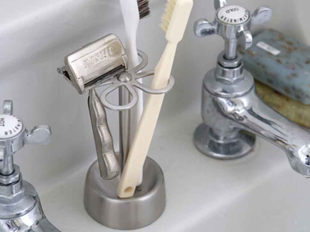 【DULTON/ダルトン】ステンレス4ホールトゥースブラシホルダー サテン(つやなし)|ITEM - LAUNDRY|全ての商品