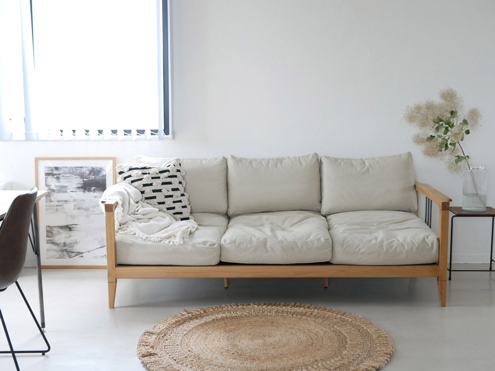 アデペシュ ウォーム 2シート 大きから ソファ 美品 