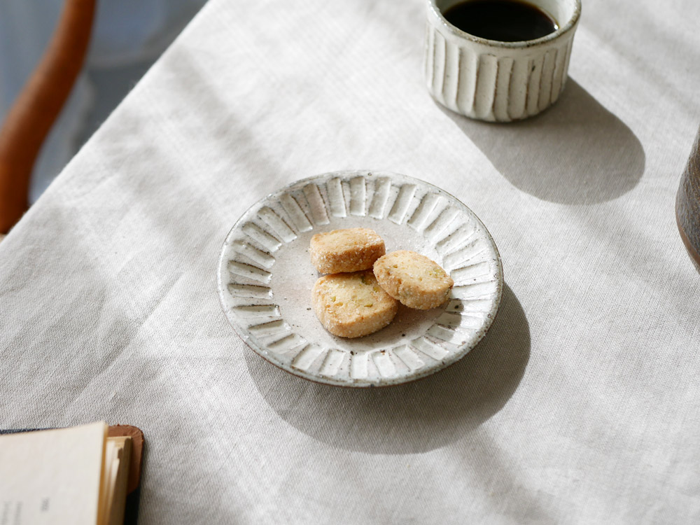 【兵山窯】しのぎ まる皿 S しのぎ|ITEM - TABLEWARE|全ての商品