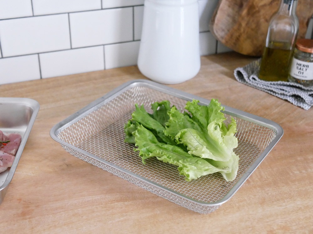 【la base/ラバーゼ】ステンレス 角ザル 21cm 角ザル|ITEM - KITCHEN|全ての商品