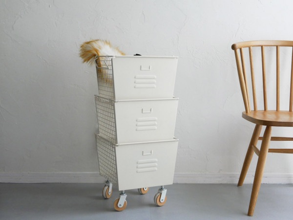 【Mash /マッシュ】リヴ 3段スタッキングボックスセット ホワイト