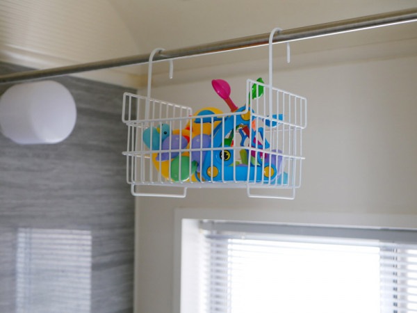 【bws SELECTION】お風呂用おもちゃバスケット ホワイト ノーマル|バス・ランドリー|全ての商品