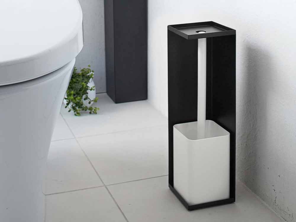 【tower/タワー】トイレットペーパーホルダー ブラック