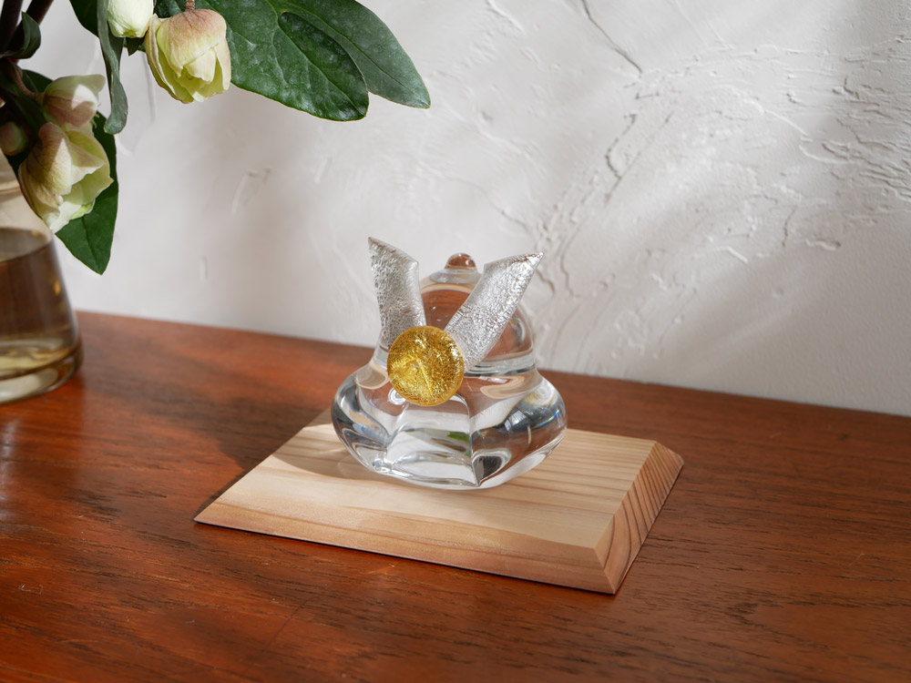 硝子屋 PRATO PINO 雛人形 ガラスオブジェ 楽天市場】「雛人形-S 杉台」 ガラスのお雛様 雛人形 節句人形 手作り