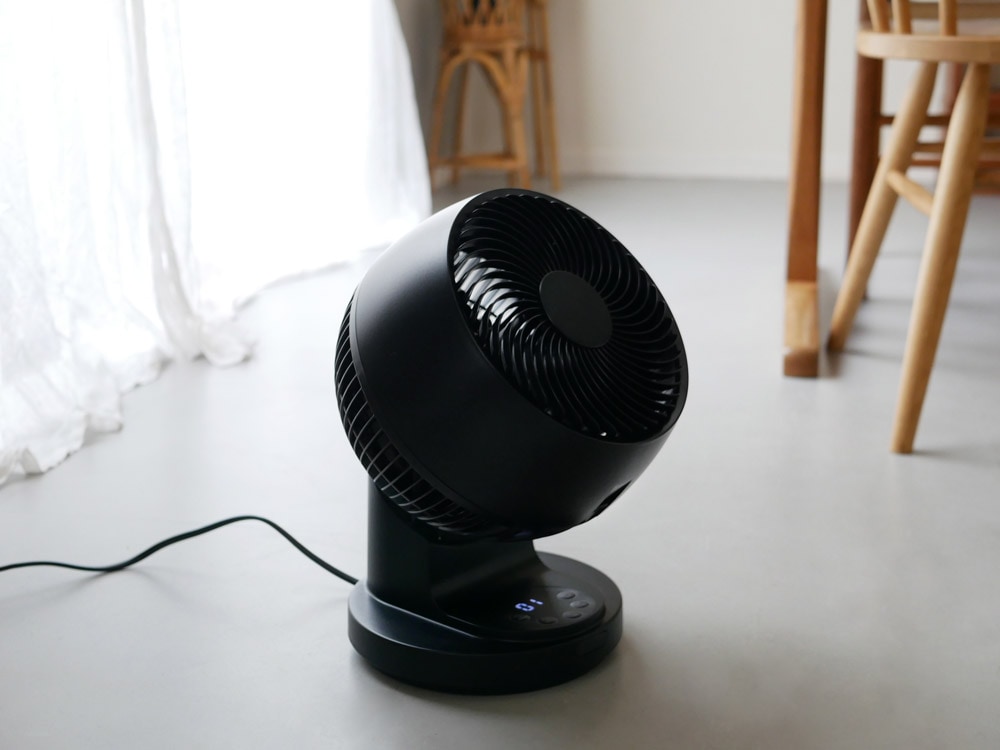 【THREEUP/スリーアップ】DCターボサーキュレーター ブラック|家電|すべての商品