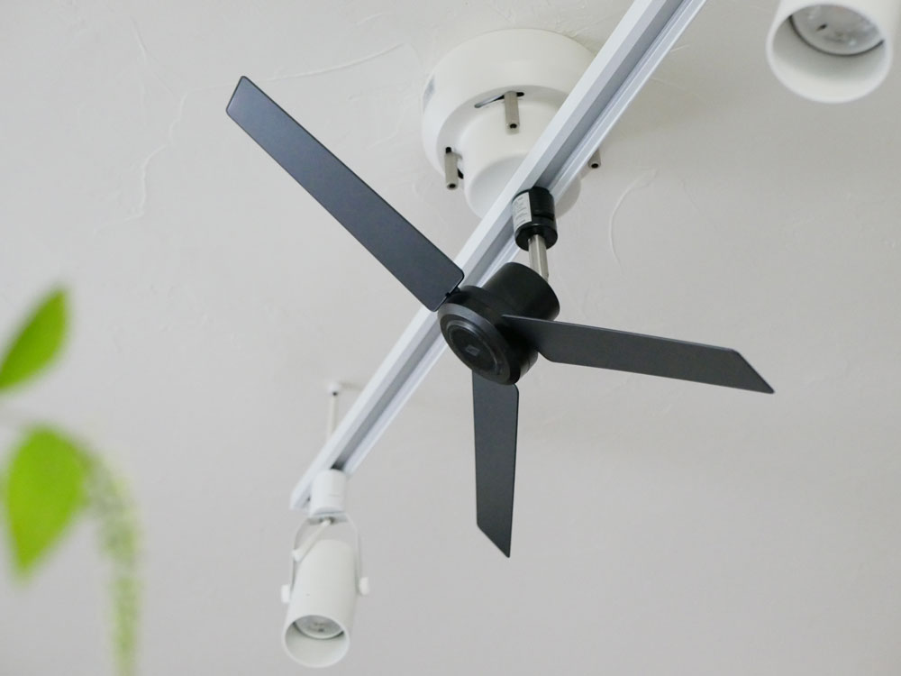 BRID：ダクトレールファン Black Φ50 BRID ブリッド ダクトレールファン DCモーター プラス DUCT RAIL