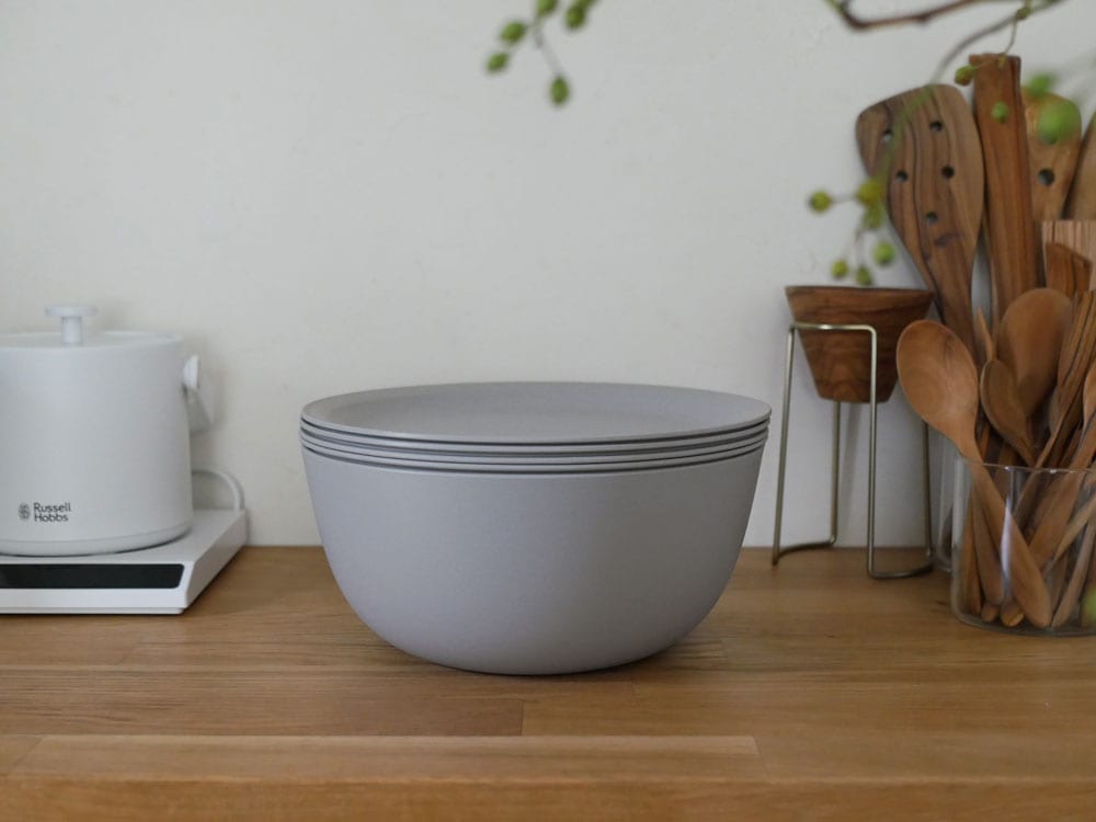 【like-it/ライクイット】米とぎにも使えるザルとボウル グレー 6点セット|キッチン|全ての商品