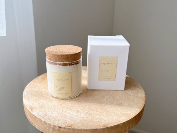 【is amulet./イズアミュレット】アロマキャンドル sanji no himitsu 15時のひみつ