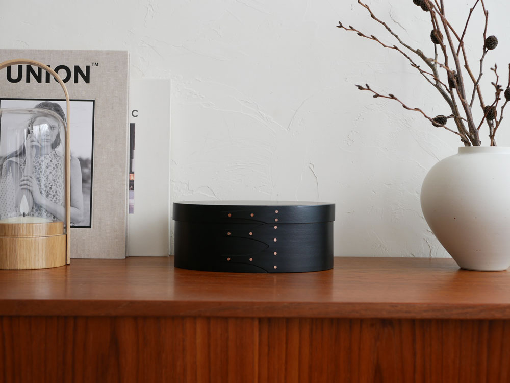 アクシス】シェーカー オーバルボックス ブラック S｜【公式