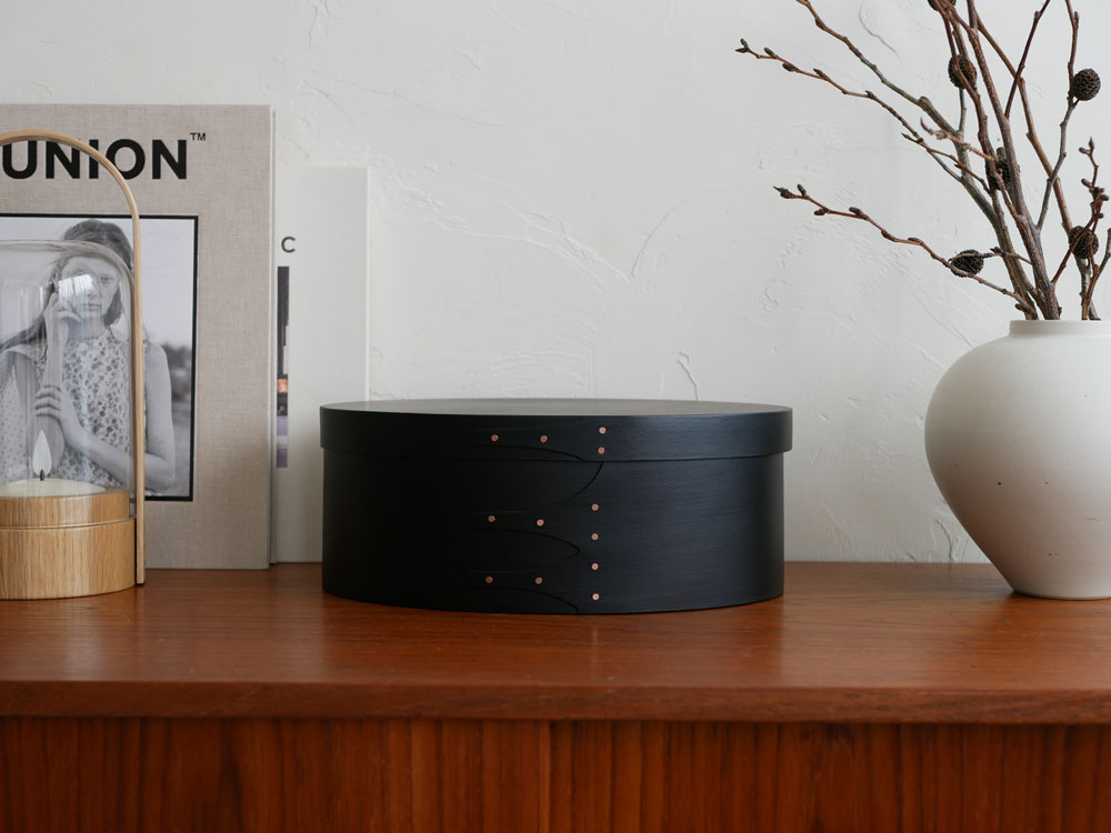 アクシス】シェーカー オーバルボックス ブラック M｜【公式