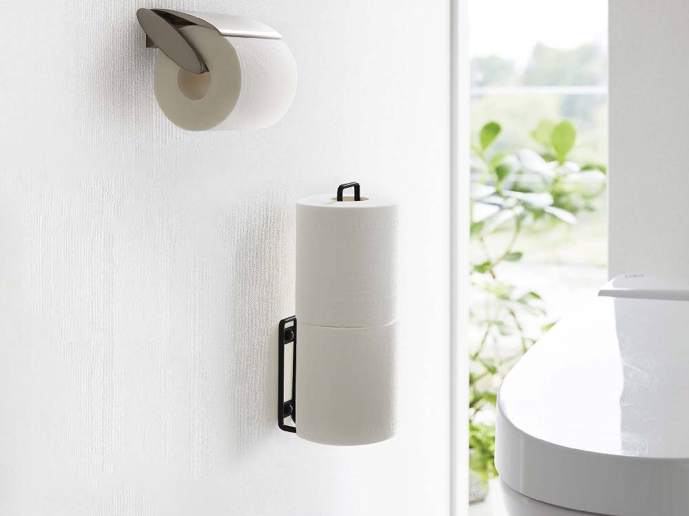 【tower/タワー】ウォールトイレットペーパーホルダー  ブラック|全ての商品