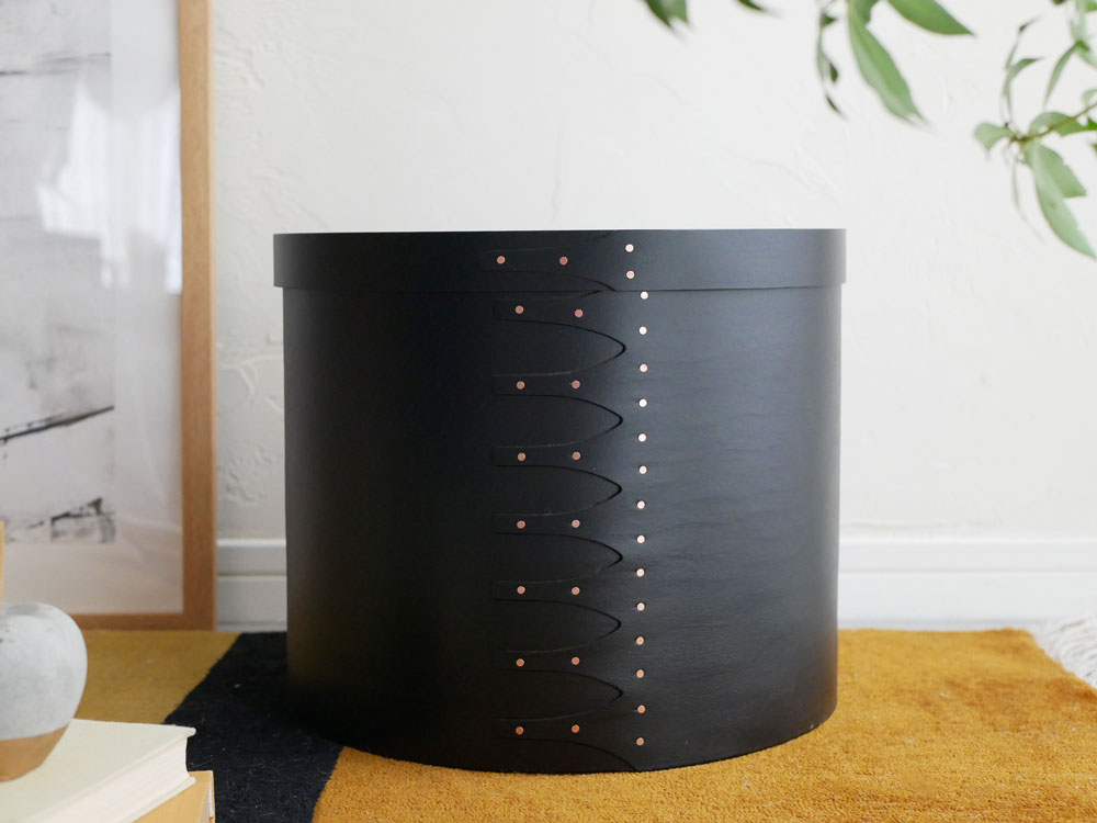 アクシス】シェーカーラウンドボックス ブラック L｜【公式