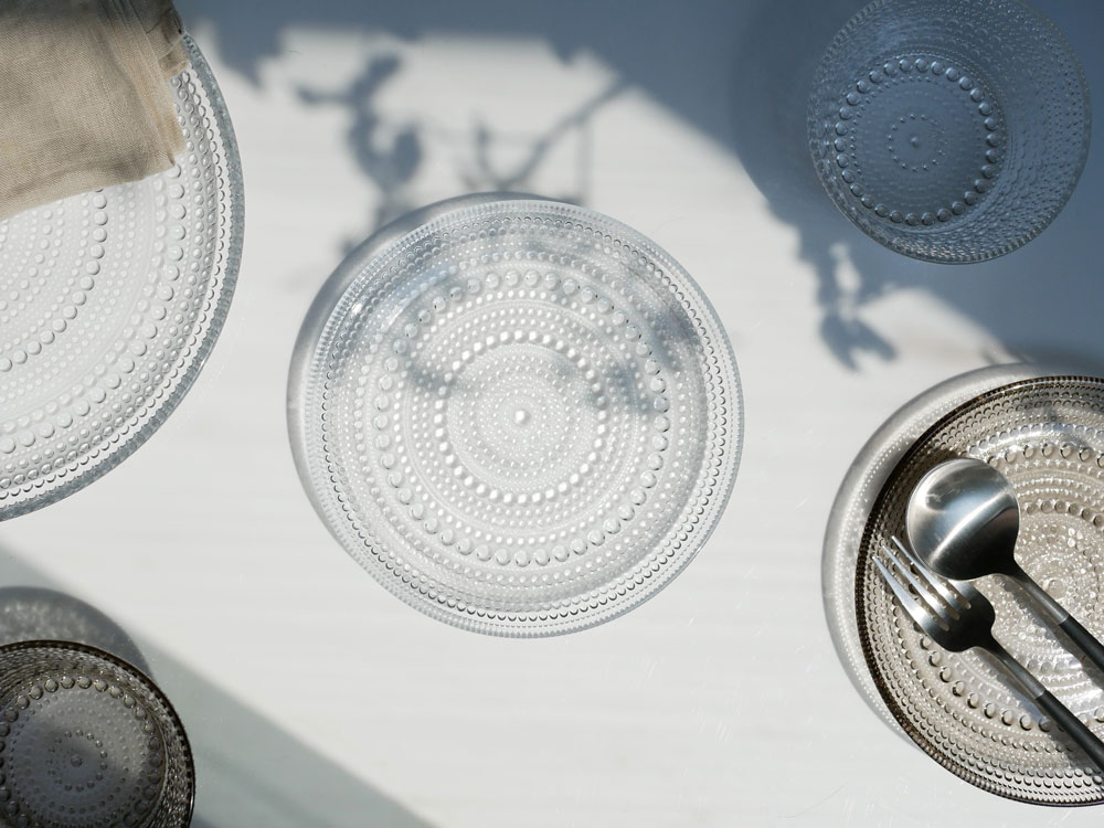 Iittala/イッタラ】カステヘルミ プレート 17cm クリア｜【公式