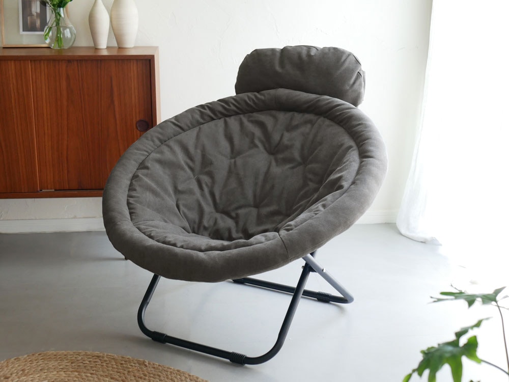 【Comore Sun】2way フォールディングチェア キャンバス チャコールグレー|ITEM - ALL