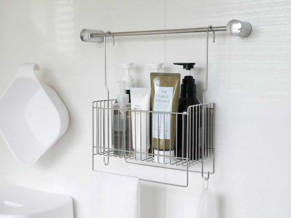 【Hinata Life】連結もできる引っかけお風呂バスケット 単品 / レギュラー(幅27.5cm)