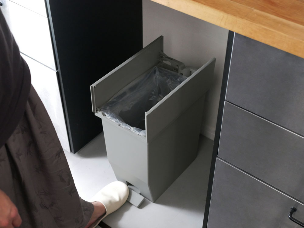【SOLOW】ペダルオープンツイン 45L グレー|全ての商品