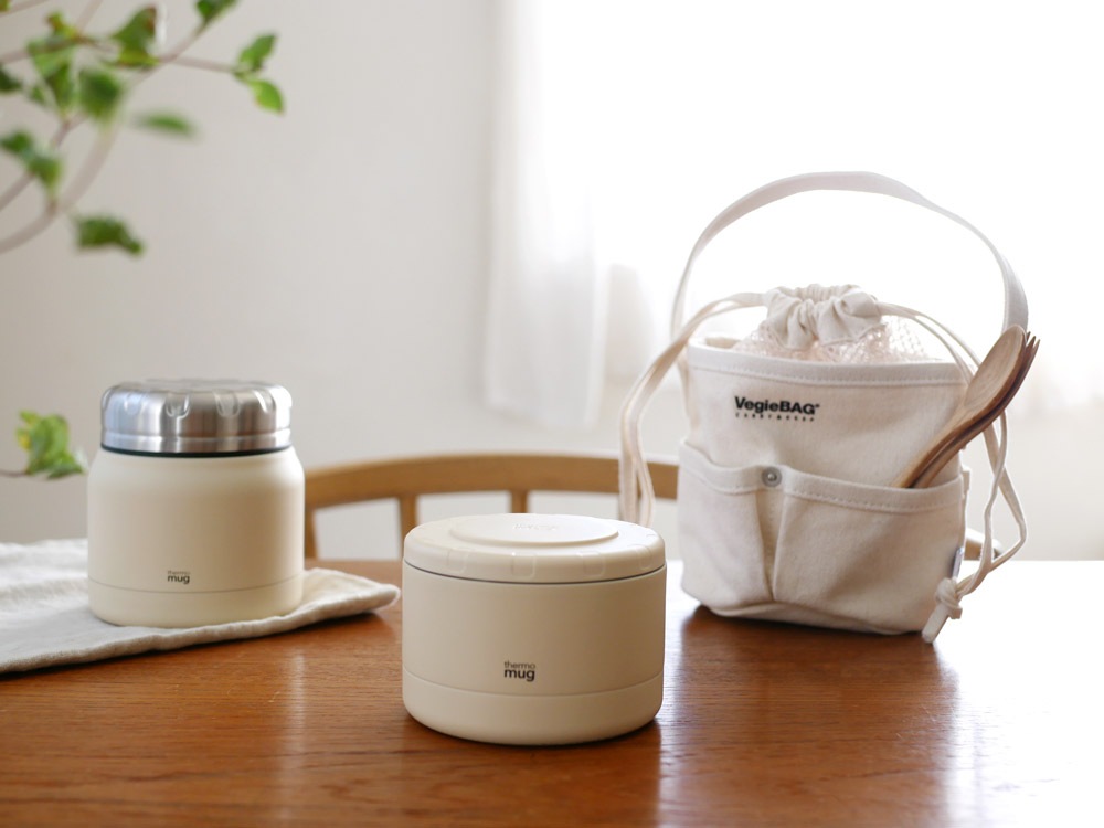 【thermo mug/サーモマグ】 フードコンテナ アイボリー|全ての商品