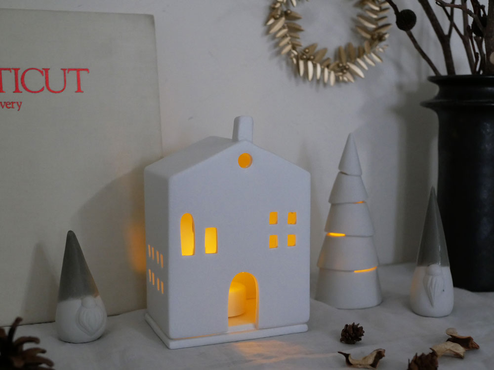 【rader/レダー】Light House キャンドルホルダー ラウンドドアー