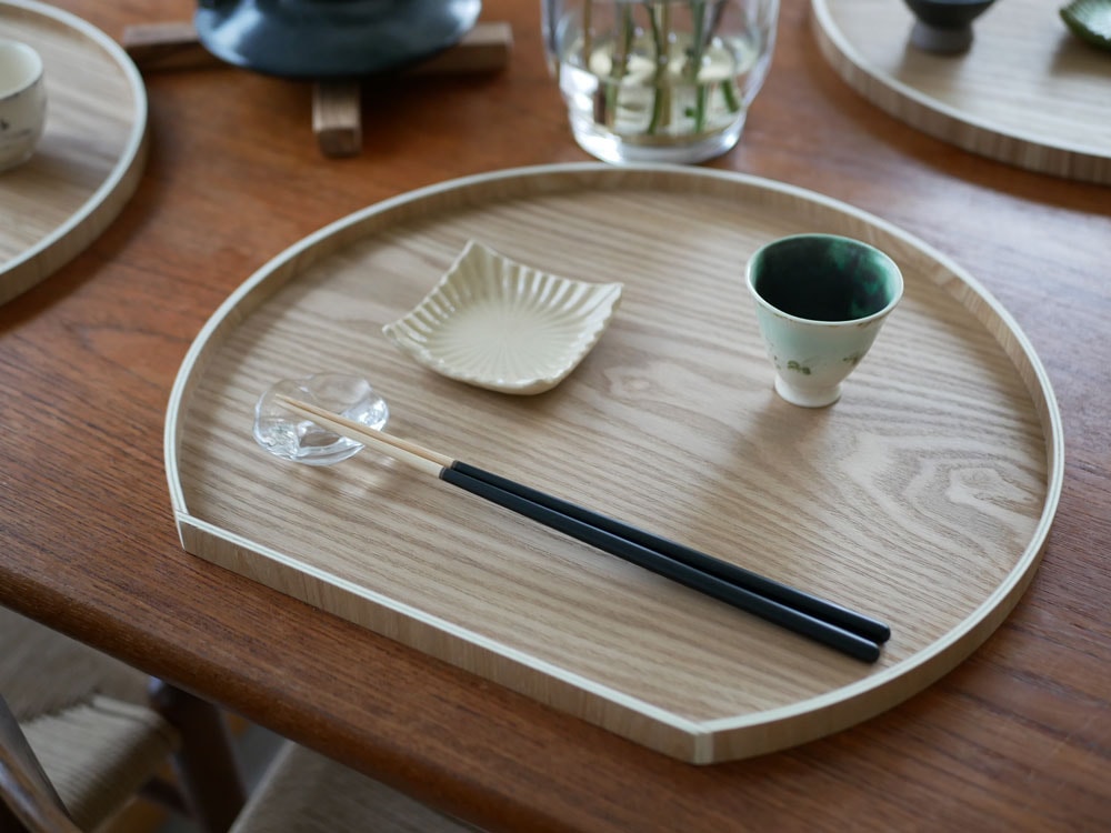 木の器】天然木の半月盆 ナチュラル｜【公式】インテリア雑貨の総合