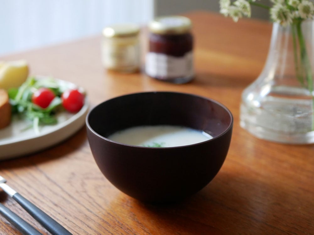 【木の器】食洗機対応 天然木のマルチボール M 丸形 ブラウン|ITEM - ALL