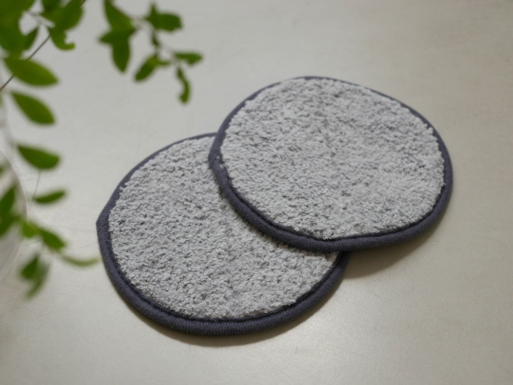 【CCP/シーシーピー】 交換屋内用モップパッド2枚組 グレー