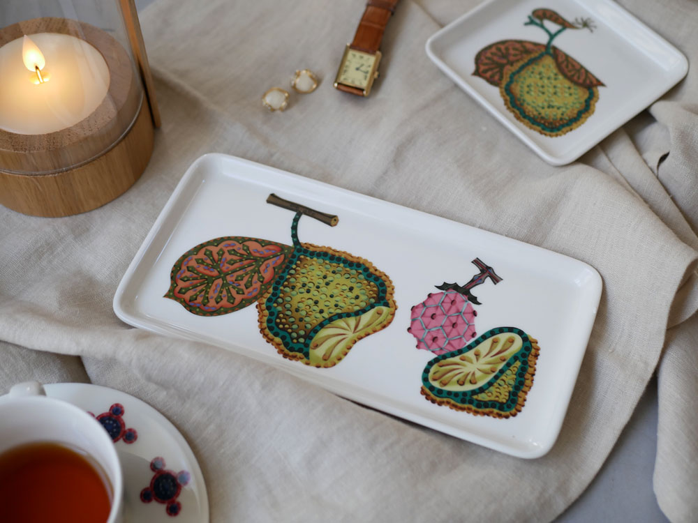 Iittala/イッタラ】タイカ サト レクタングラープレート 12x24cm