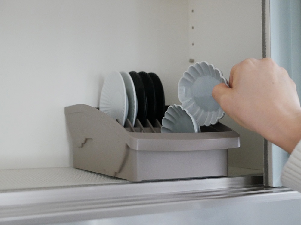 Richell/リッチェル】食器が整う トトノ ディッシュスタンド 棚