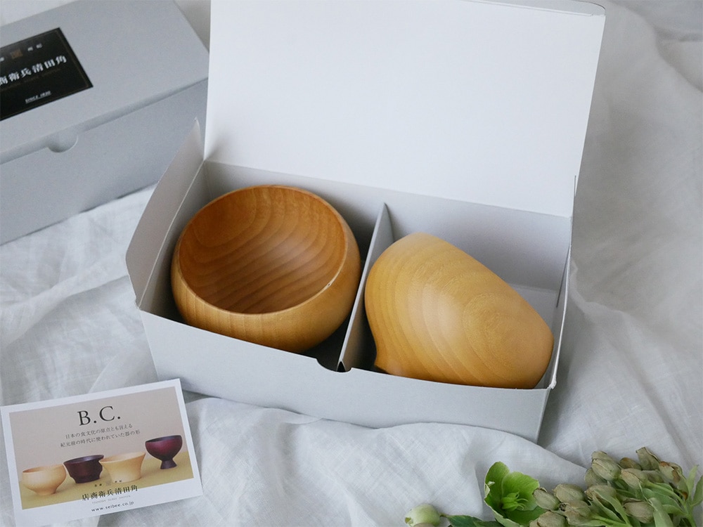 【角田清兵衛商店】 B.C TSUBO 壺 ナチュラル ギフトセット
