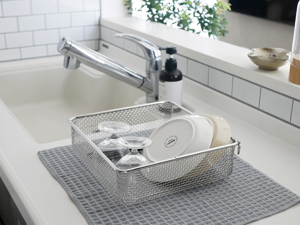 【bws SELECTION】すっきり暮らす水切りかご スクエア