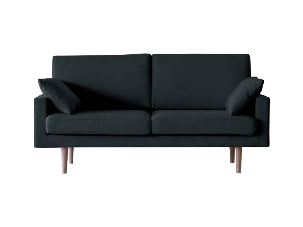 高野木工】LEO ソファシリーズ 3人掛けソファ ダークグレー / 脚