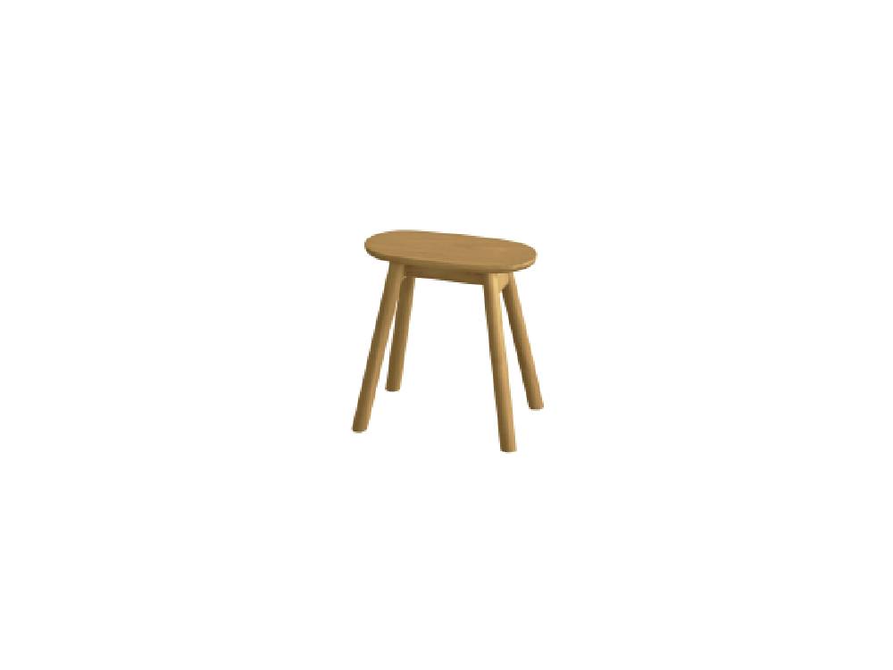 ひなたライフ　Comore Sunチークスツール ひなたライフ Comore Sunチークスツール（Sunflower Rattan/サン