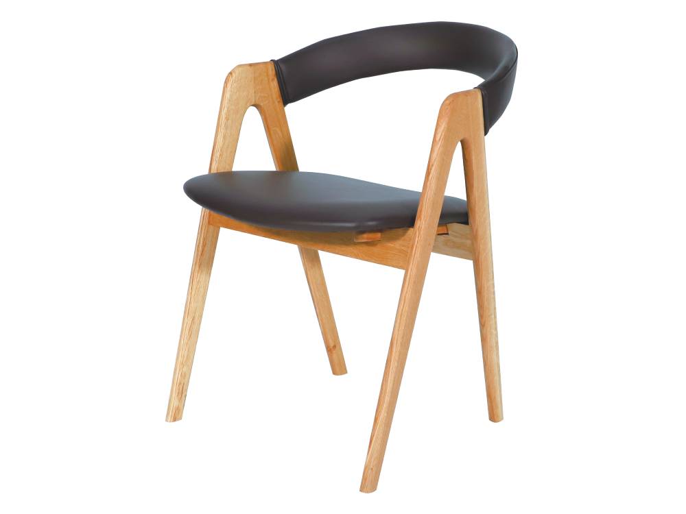 【adepeche/アデペシュ】cobakホールドアームチェア オーク ブラウン