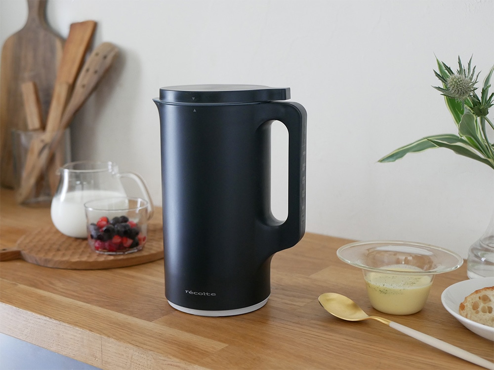 【recolte】自動調理ポット ナチュラルブラック