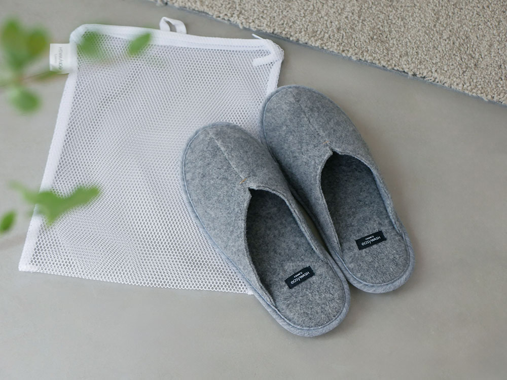 【FRONTIER/フロンティア】洗えるスリッパ room’s easyWASH M グレー|ITEM - ALL