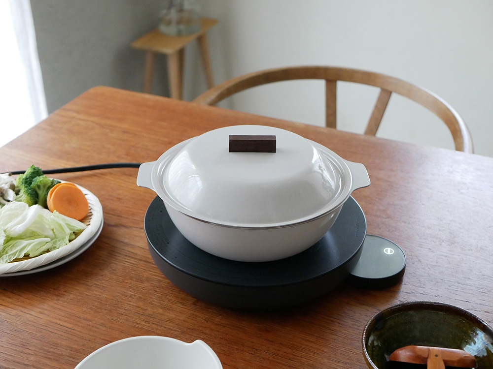 Auto Cooking Pot 黒 ひなたLife Non Stick Removable Pot -Cooking System Pressure & Multi Cookers