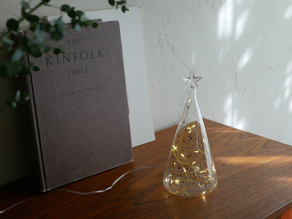 【rader/レダー】LED Glass tree S gold