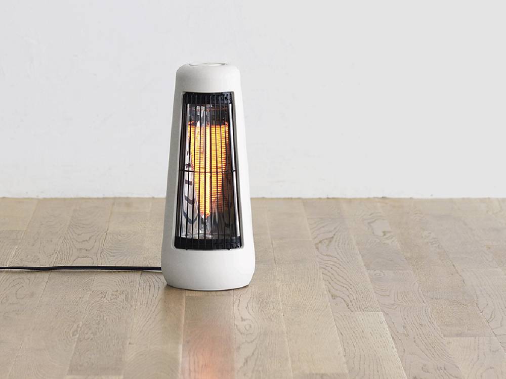 0/プラスマイナスゼロ】カーボンヒーター H210 ホワイト｜【公式